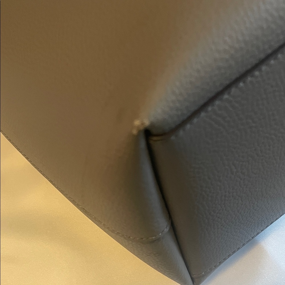 Coach Charcoal Leather Tote - Picture 10 of 10